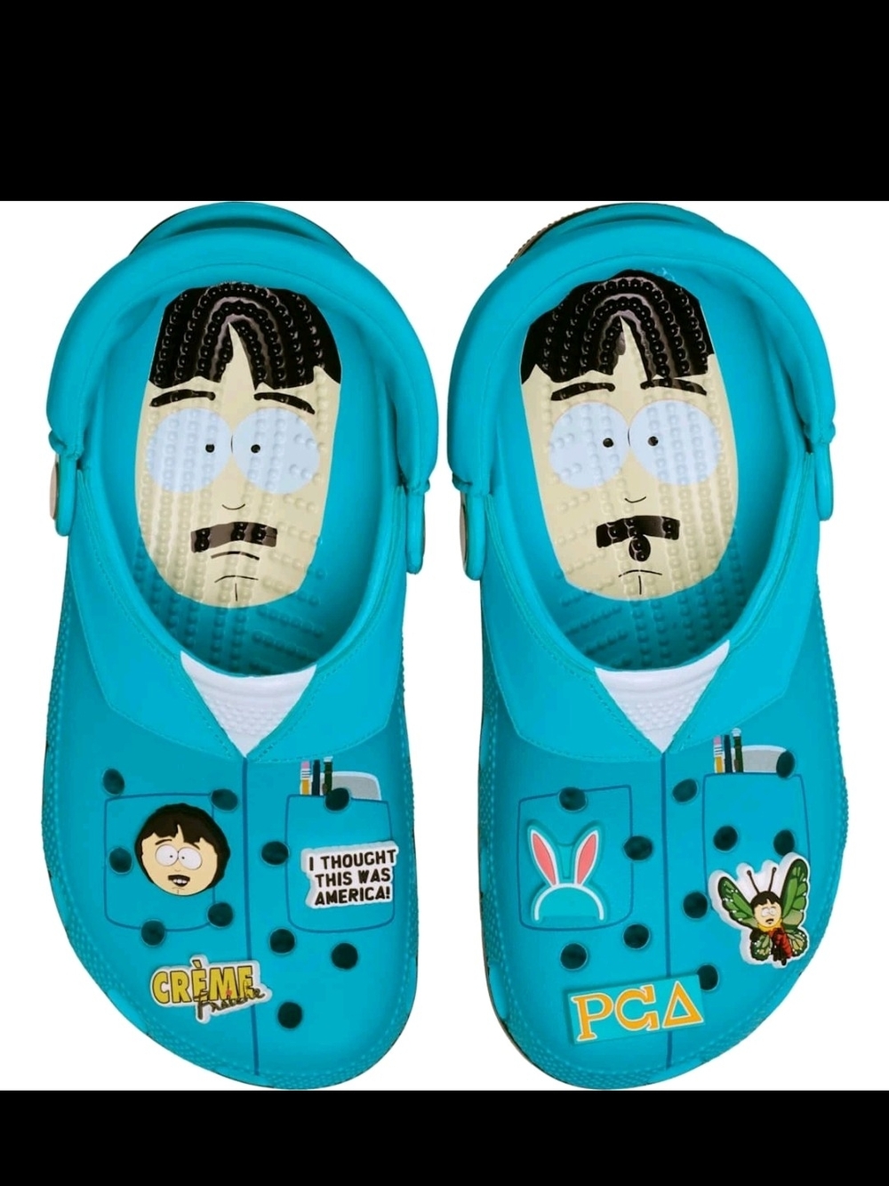 Men's 7, South Park x Crocs Randy Clogs